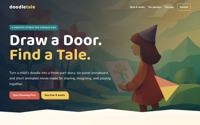 doodletale.com design