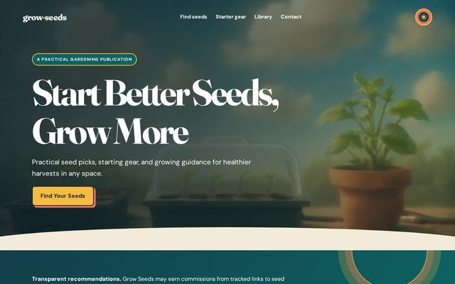 grow-seeds.com design