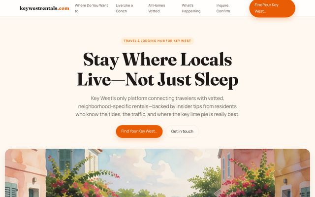 keywestrentals.com-dm design